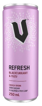 V Refresh Energy Drink - Blackcurrant & Yuzu (500ml)