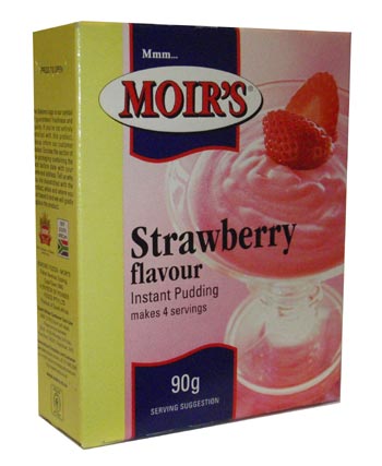 Moirs Instant Pudding - Strawberry (90g)