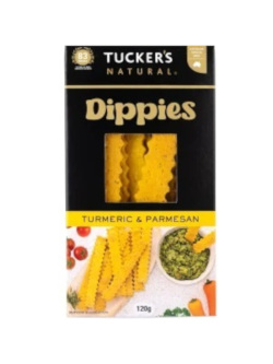 Tuckers Dippies - Turmeric and Parmesan (120g)