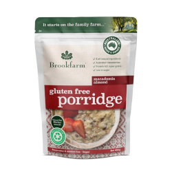 Brookfarm Gluten Free Porridge - Macadamia & Almond (400g)