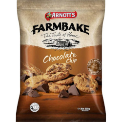 Arnotts Farmbake Cookies Chocolate Chip (310g)