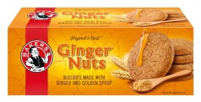 Bakers Ginger Nuts (190g)