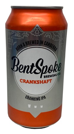BentSpoke Crankshaft IPA (375ml Can)