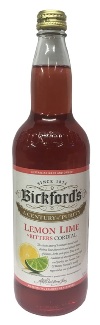 Bickfords Lemon Lime & Bitters Cordial (750ml)