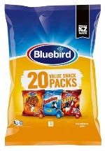 Bluebird 20 Value Snack Packs (360g)