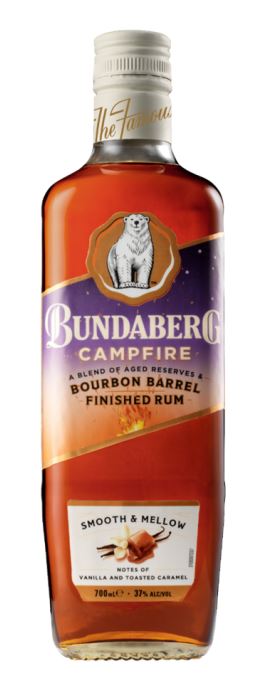 Bundaberg Campfire Bourbon Barrel Finished Rum (700ml)