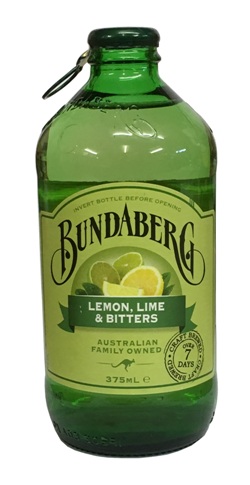 Bundaberg Lemon, Lime & Bitters Stubby - Australian Import (375ml)