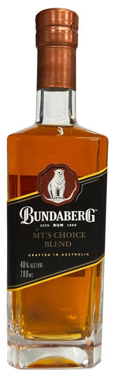 Bundaberg Rum - MTs Choice Blend - Matured in Bourbon Barrels (700ml)