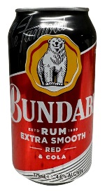 Bundaberg Extra Smooth Red Rum & Cola Can (375ml)