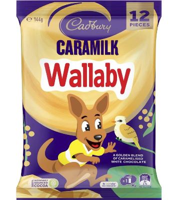Cadbury Caramilk Wallaby Sharepack (144g)
