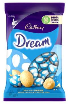 Cadbury Dream Easter Eggs (110g bag)