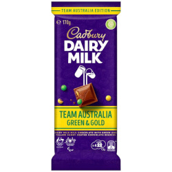 Cadbury Dairy Milk Green & Gold Chocolate Block (170g)