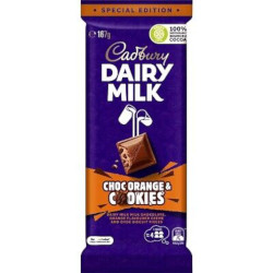 Cadbury Dairy Milk Orange and Cookies (167g)