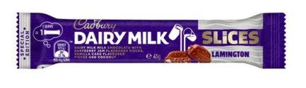 Cadbury Dairy Milk Slices Lamington (45g)