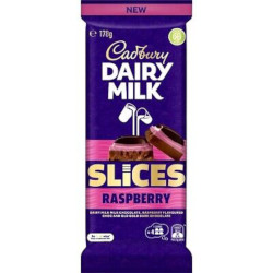 Cadbury Dairy Milk Slices Raspberry (178g)