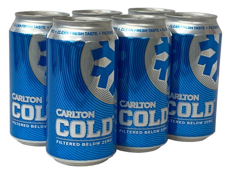 Carlton Cold (6 x 375ml Cans)