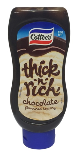 Cottees Chocolate Flavoured Topping (615g)