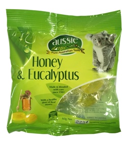 CTC Aussie Drops Honey & Eucalyptus Drops (50g)