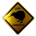 Fridge Magnet - Kiwi Roadsign