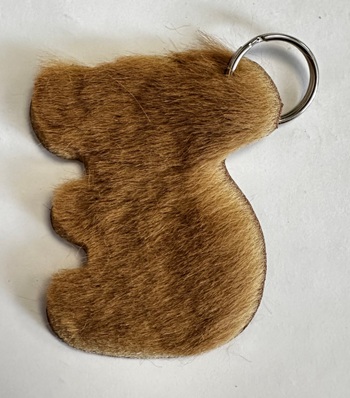 Fur Koala Key Ring