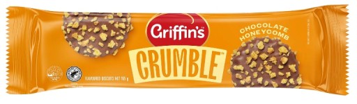 Griffins Cookies Crumble Chocolate Honeycomb (165g)