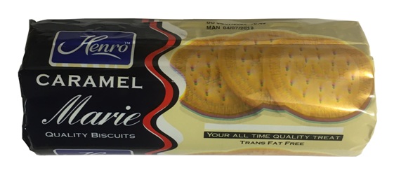 Henro Caramel Marie Biscuits (150g)