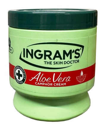 Ingrams Camphor Cream Aloe Vera (450ml)