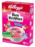 Kelloggs Rice Krispies - Strawberry Flavoured (340g)