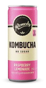 Remedy Kombucha Raspberry Lemonade (250ml)