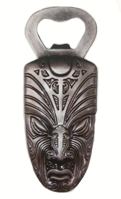 Bottle Opener Magnet - Whakairo Mask