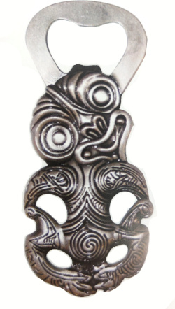 Bottle Opener Magnet - Whakairo Tiki