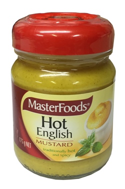 Masterfoods Hot English Mustard (175g)