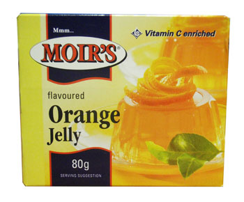 Moirs Jelly - Orange  (80g)
