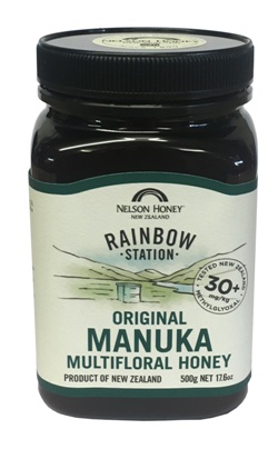 Nelson Honey - Rainbow Station Manuka Multifloral Honey 30+ (500g)