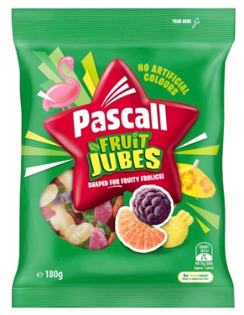 Pascall Fruit Jubes (180g)