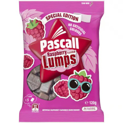 Pascall Raspberry Lumps (120g)