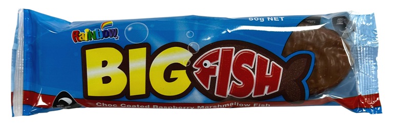 Rainbow Big Fish Raspberry (50g)