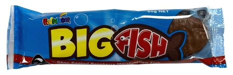 Rainbow Big Fish Raspberry (50g)