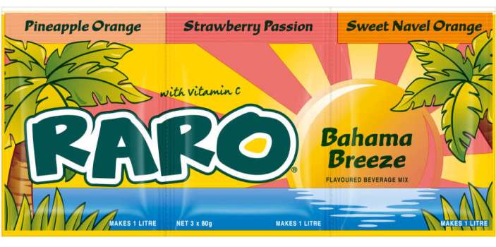 Raro - Bahama Breeze (3 x 80g)