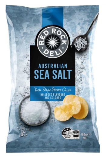 Red Rock Deli Sea Salt Larger Bag (165g)