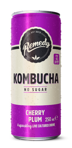 Remedy Kombucha Cherry Plum (250ml)