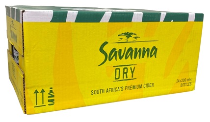 Savanna Cider Dry (24 x 330ml Bottles)