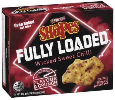 Arnotts Shapes Fully Loaded - Wicked Sweet Chilli (130g)