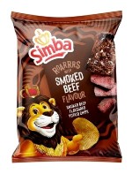 Simba Smoked Beef Flavour Chips (120g)