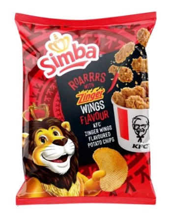 Simba Zinger Wings Flavour Chips (120g)