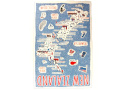 Tea Towel - New Zealand Landmarks