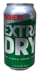 Tooheys Extra Dry (375ml can)