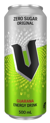 V Guarana Energy Drink - Zero Sugar Original (500ml)