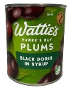 Watties Hawkes Bay Plums - Black Doris in Syrup (850g)