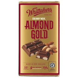 Whittakers Almond Gold Block (250g)